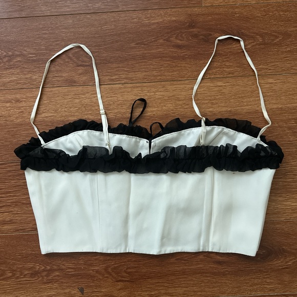 MIRROR PALAIS RUFFLE CORSET - Picture 5 of 11